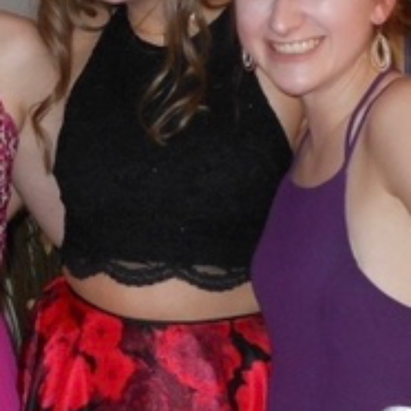 Two piece Formal Dress - Picture 2 of 2